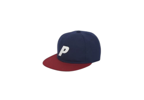 Palace Wool Stadium Cap Navy/Red