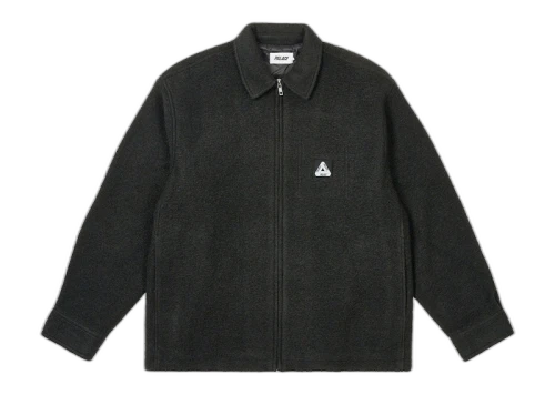 Palace Wooly Zip Jacket Black
