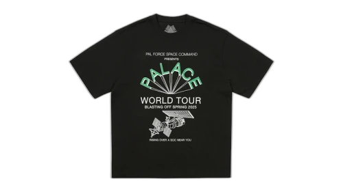 Palace World Tour T-Shirt (SS25) Black