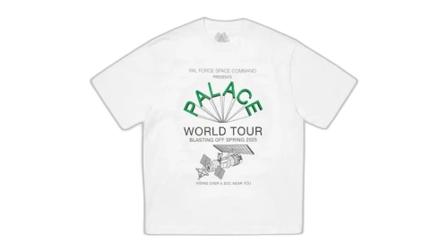 Palace World Tour T-Shirt (SS25) White