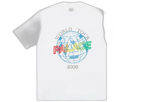 Palace World Tour T-shirt White