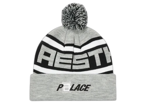 Palace x Aesthetics Beanie Grey