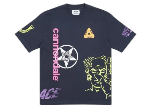 Palace x Cannondale Mad Boy T-shirt Navy