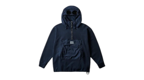 Palace x C.P. Company Fleece Old Goggle Hood Navy