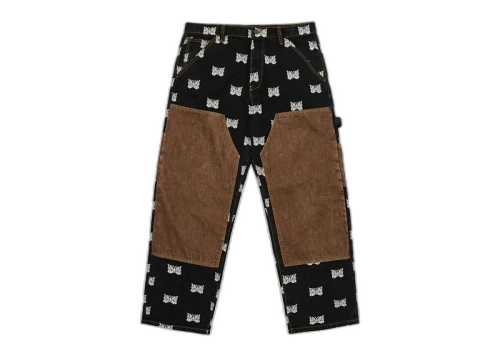 Palace x Needles Double Knee Pant Black