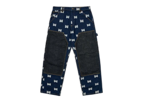 Palace x Needles Double Knee Pant Indigo