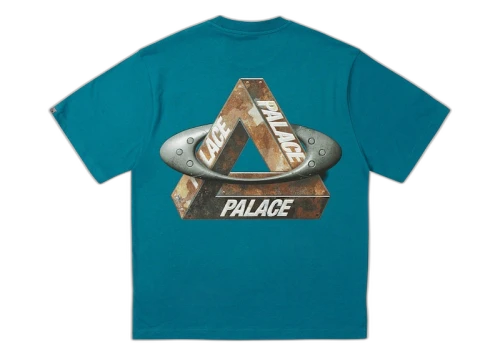 Palace x Oakley T-Shirt (FW24) Petrol