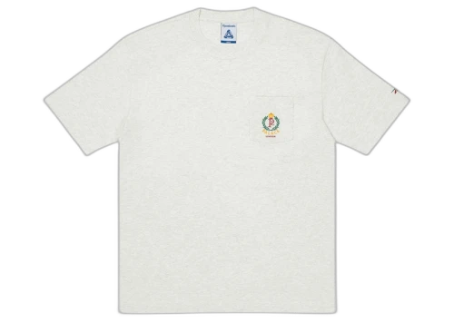 Palace x Reebok NPC Pocket T-shirt Light Grey Marl