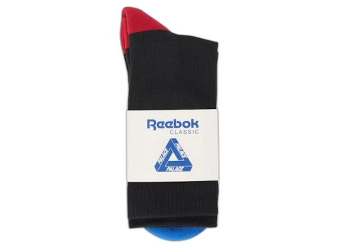 Palace x Reebok NPC Socks Black