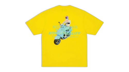 Palace x Sci-Fi Fantasy Email T-shirt Big Yellow