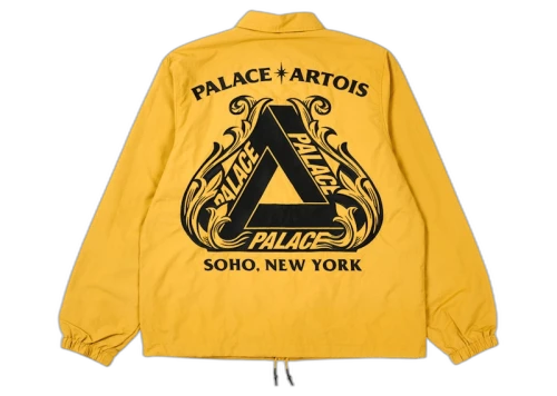 Palace x Stella Artois Coach Jacket Gold
