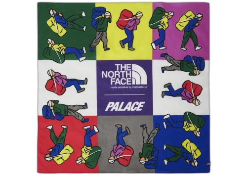 Palace x The North Face Purple Label Field Bandana Purple