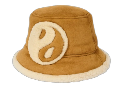 Palace x UGG Shearling Bucket Hat Chestnut