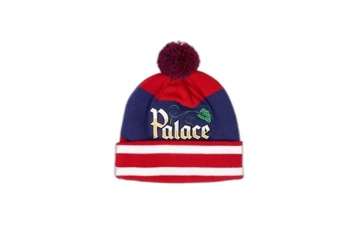 Palace Zero Zero Beanie Red/Blue