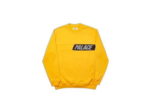 Palace Zip It Crew Yellow