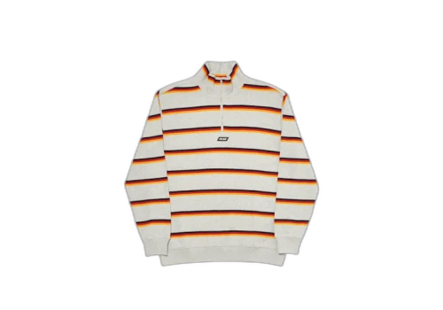 Palace Zip It Funnel Grey Marl