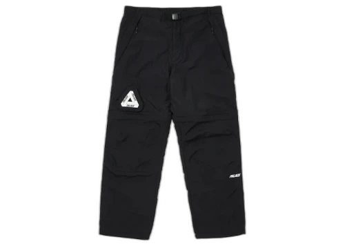 Palace Zip Off Bottoms Black