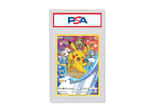 Pikachu 2020 Pokémon Sword & Shield Figure Collection Full Art Promo #020 (PSA or BGS Graded)