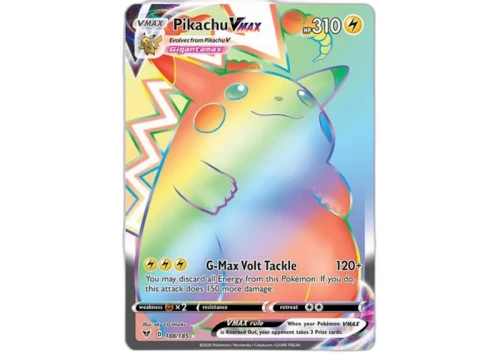 Pikachu VMAX 2020 Pokémon TCG Sword & Shield Vivid Voltage Secret #188 (Ungraded)
