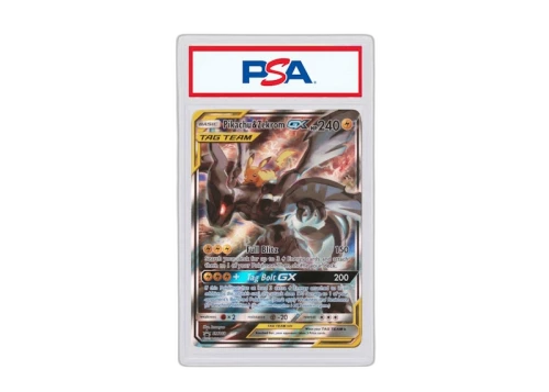 Pikachu & Zekrom GX 2019 Pokémon SM Black Star Promo Tag Team Tins Full Art #SM168 (PSA or BGS Graded)