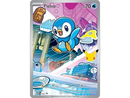 Pipplup 2026 Pokémon Mega Evolution First Partners Collection Promo 42 Ungraded