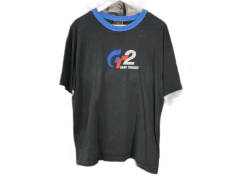 PlayStation Gran Turismo 2 Ringer T-Shirt Black