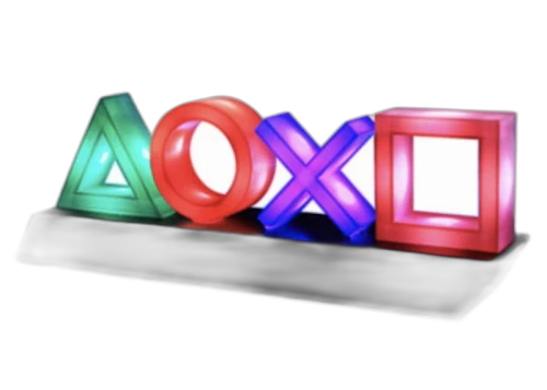 PlayStation Icons Light Black Base