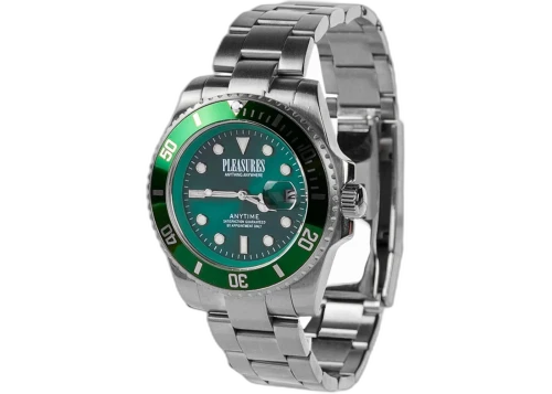 Pleasures Anytime Watch Green/Gold