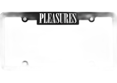 Pleasures Follow Ornament Black