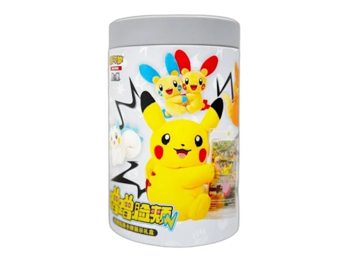 Pokemon 2025 Scarlet & Violet Nuzzle Series Plush Toy Card Display & Pack Combo (Simplified Chinese) Single Blind Box