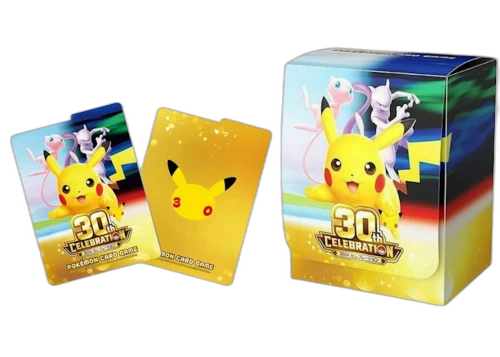 Pokemon 30th Celebration Card Deck Box
