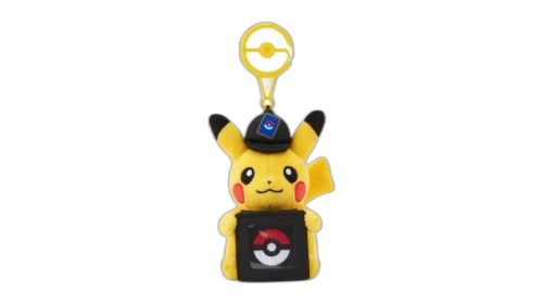 Pokemon Center Pikachu Card Game Coin Holder Keychain Plush