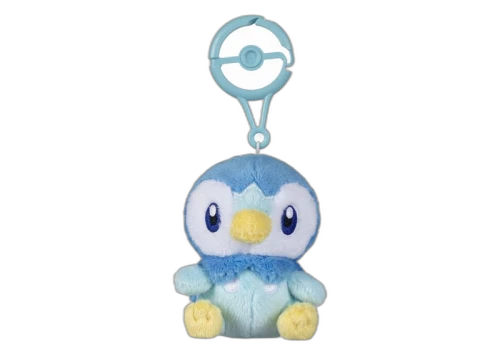 Pokemon Center Piplup Adventure Partners Keychain Plush
