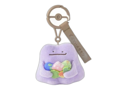 Pokemon Center Ten Poke Ten Colors Ditto (Bold Ver) Keychain Plush