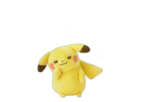 Pokemon Center Ten Poke Ten Colors Pikachu (Timid Ver) Keychain Plush