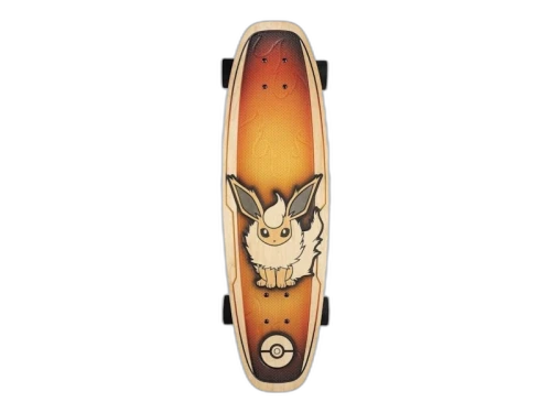 Pokemon Center x Bear Walker Flareon Skateboard Deck
