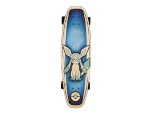 Pokemon Center x Bear Walker Glaceon Skateboard Deck