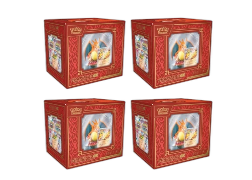 Pokémon Charizard EX Super Premium Collection Box 4x Lot