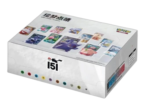 Pokemon Collect 151 Figure & Pack Combo (Simplified Chinese) Sealed Case (12 Blind Box)