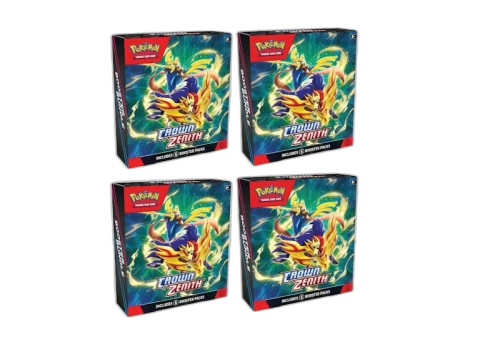 Pokémon Crown Zenith Booster Bundle 4x Lot