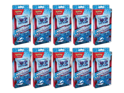 Pokémon Knock Out Kyogre Blister Box (10x Lot)