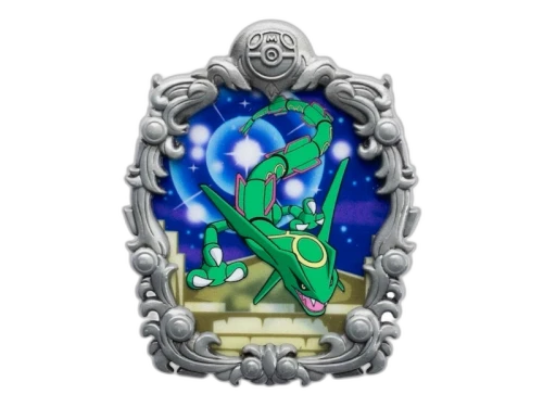 Pokemon Monthly Pins: Legendary Moments Rayquaza (2 of 12) Pin