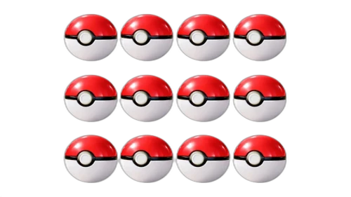 Pokemon Pack of 12 Pokemon Poke Ball Mystery Random Assortment Capsules Yellow