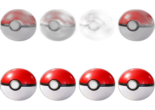 Pokemon Pack of 8 Pokemon Poke Ball Mystery Random Assortment Capsules Yellow