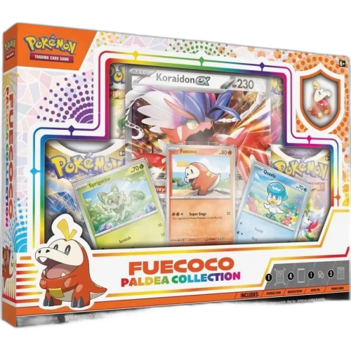 Pokèmon Paldea Pin Fuecoco Collection Box