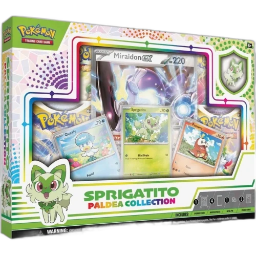 Pokèmon Paldea Pin Sprigatito Collection Box