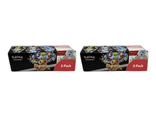 Pokémon Prismatic Evolutions Surprise Box (Sam's Club Exclusive) Booster Bundle 2 Pack 2x Lot