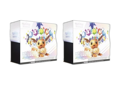 Pokémon Scarlet & Violet Prismatic Evolutions Elite Trainer Box 2x Lot