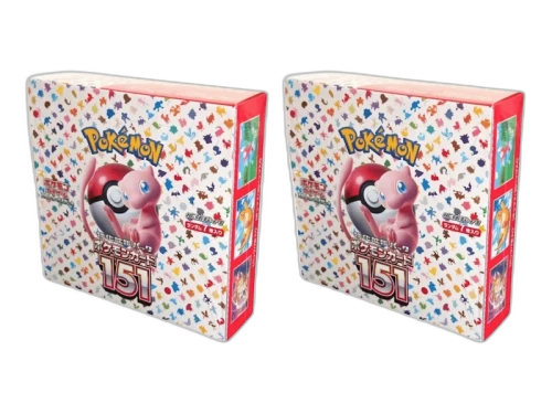 Pokémon Scarlet & Violet 151 Booster Box (Japanese) 2x Lot