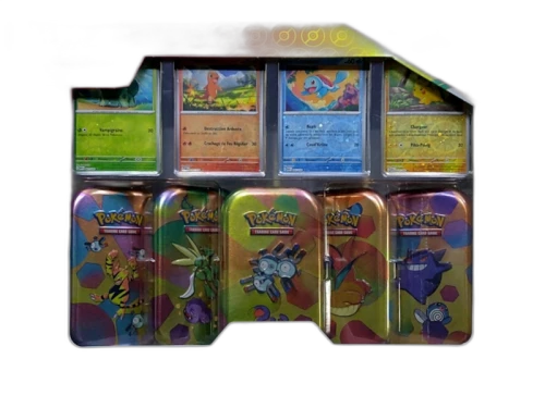 Pokémon Scarlet & Violet 151 (French) 5 Mini Tin Bundle (Tin Art Mary Vary)